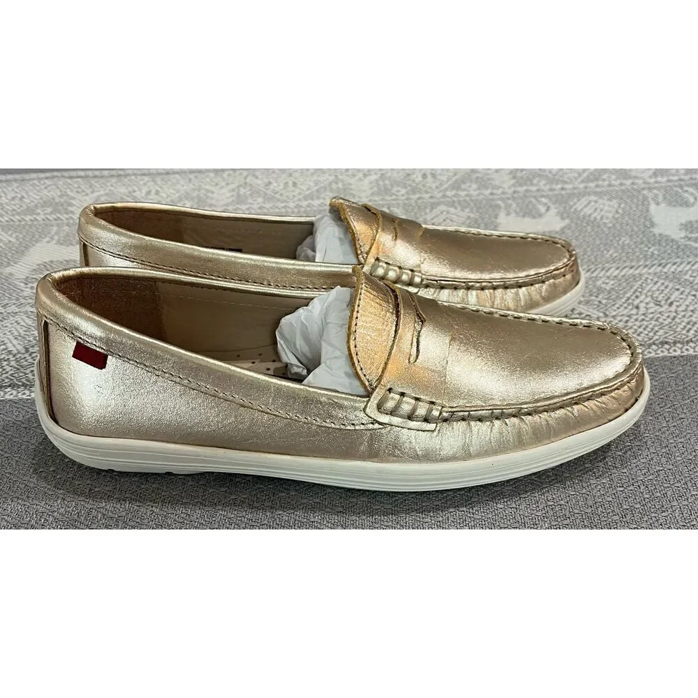 Marc Joseph New York Unisex-Child Kids Boys/Girls Leather Union Street Loafer